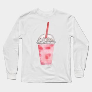 Pink milkshake Long Sleeve T-Shirt